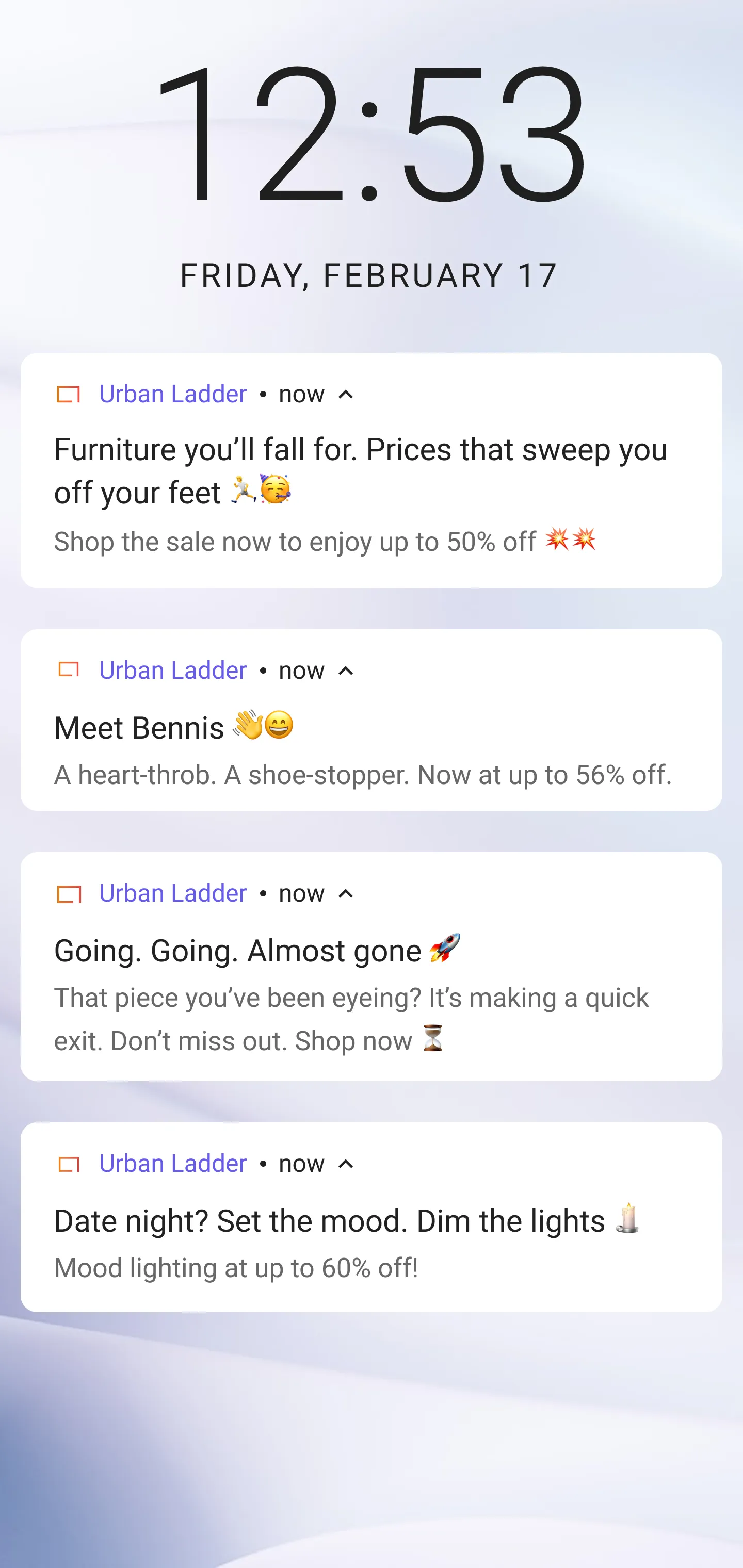CRM: Now Vs. Then — Push Notifications and WhatsApp earlier example