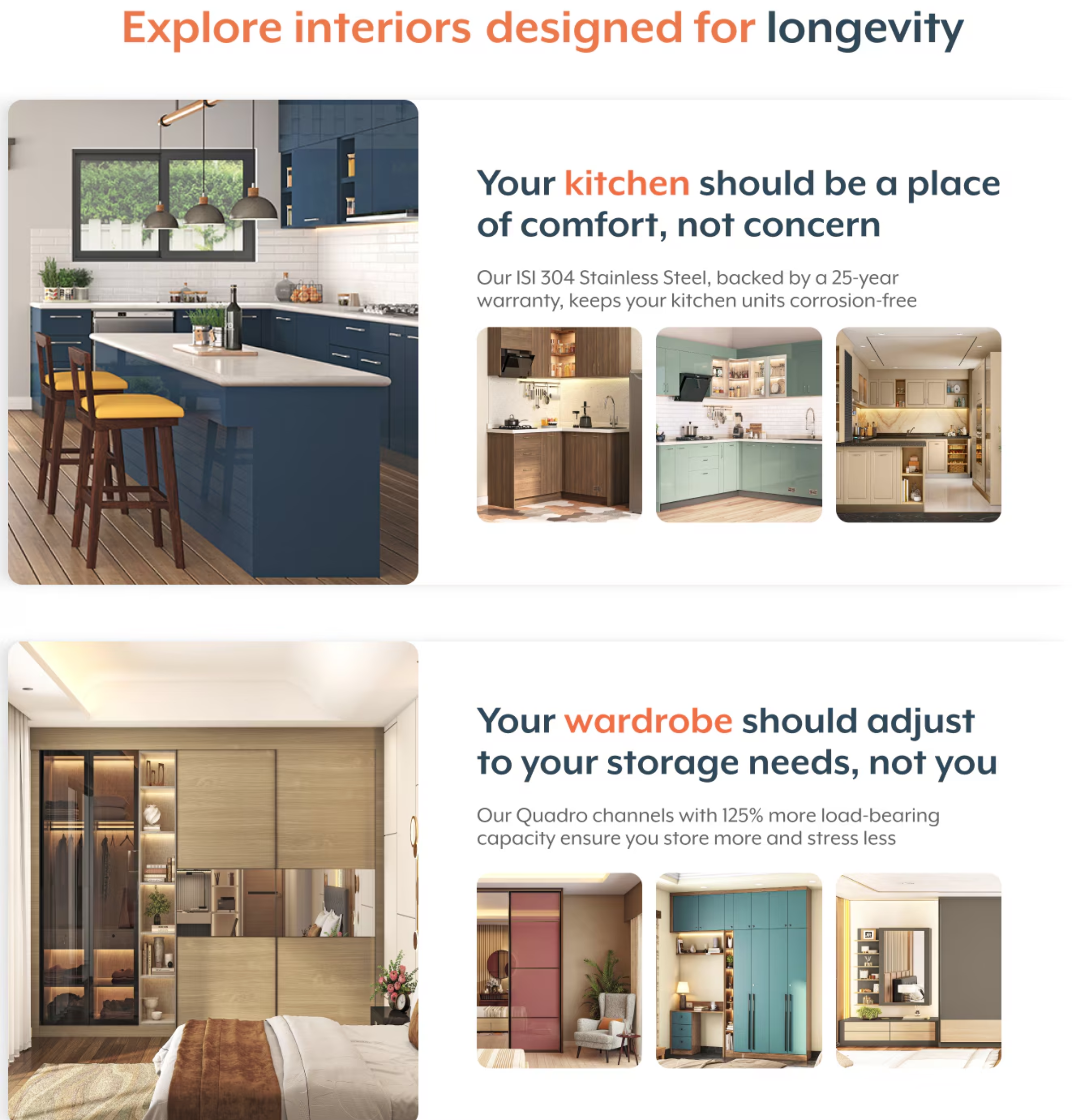Home Interiors Landing Page 2